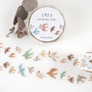 COSY Masking Tape -Bird- aus Japan von mind wave washi tape