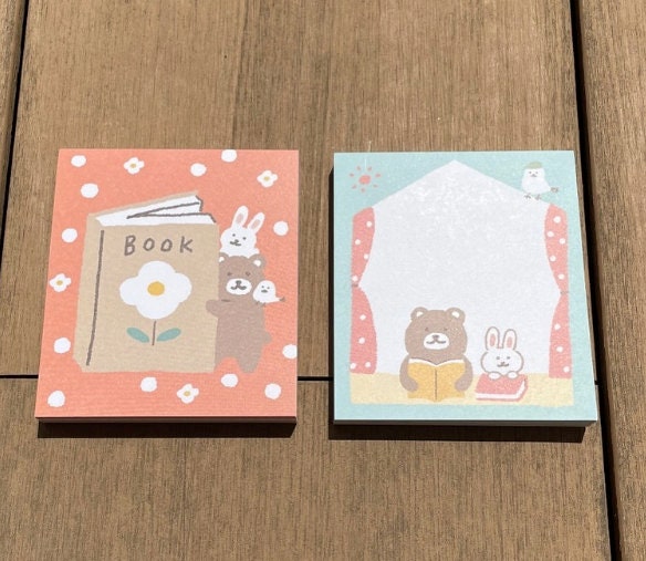 くまざわ書店×古川紙子限定「くまざわ書店」メモパッド第5弾 - Etsy 日本