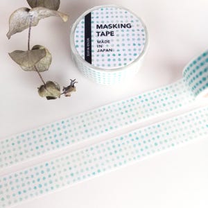 Cinta adhesiva washi tape "Dot2" de Mind Wave, Japón