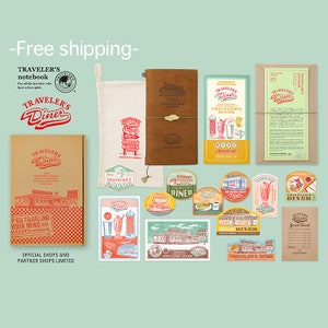 TRAVELER'S notebook Sticker Release Notebook- Regular Size — Two