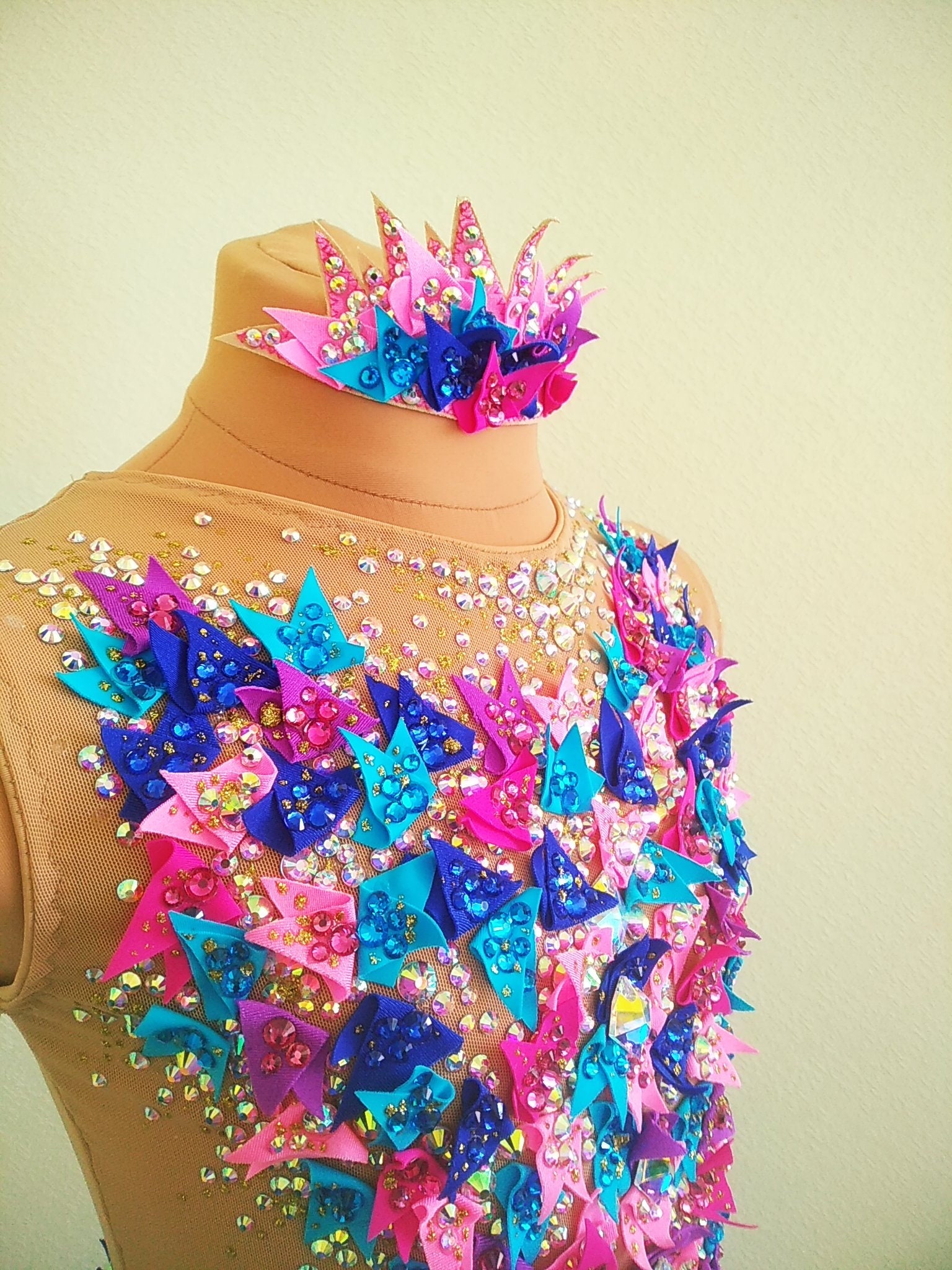 Hair accessories for rhythmic gymnastics Etsy