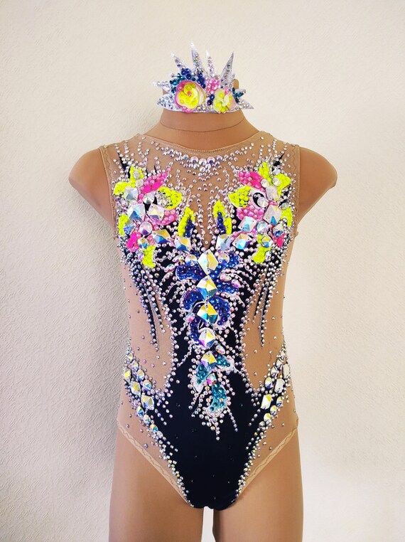 Rhythmic gymnastics leotard Etsy