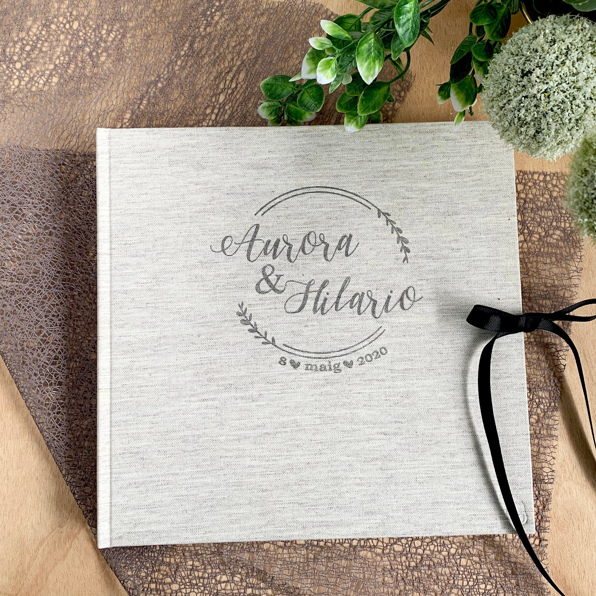 Wedding Guest Book- Libro de firmas Boda-spanish