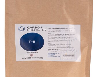 Carbon Chemistry LTd Carbon Chemistry T-5 Neutral Activated Bentonite Clay size 500 Grams