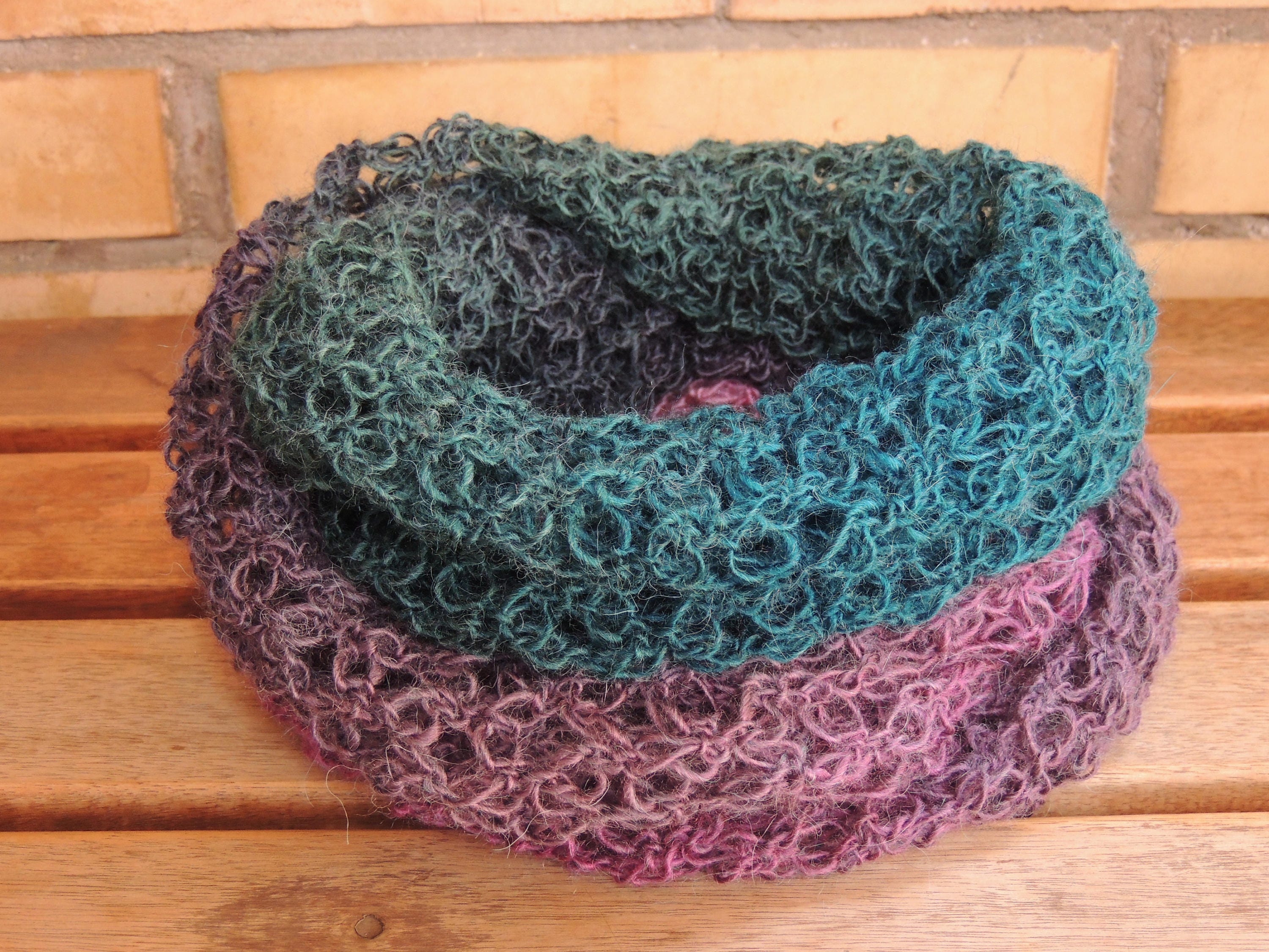 Stola Sciarpa A Punto Strega Sciarpa Uncinetto Punto Strega