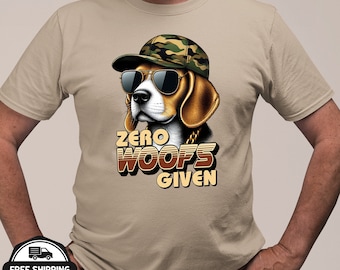 Camiseta de perro beagle: camiseta unisex de algodón suave