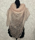 Orenburg thin lace shawl, 53.2 x 53.2 inch / 135 x 135 cm product logo