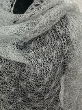 Orenburg goat down gossamer shawl, 53 x 53 inch / 135 x 135 cm product logo