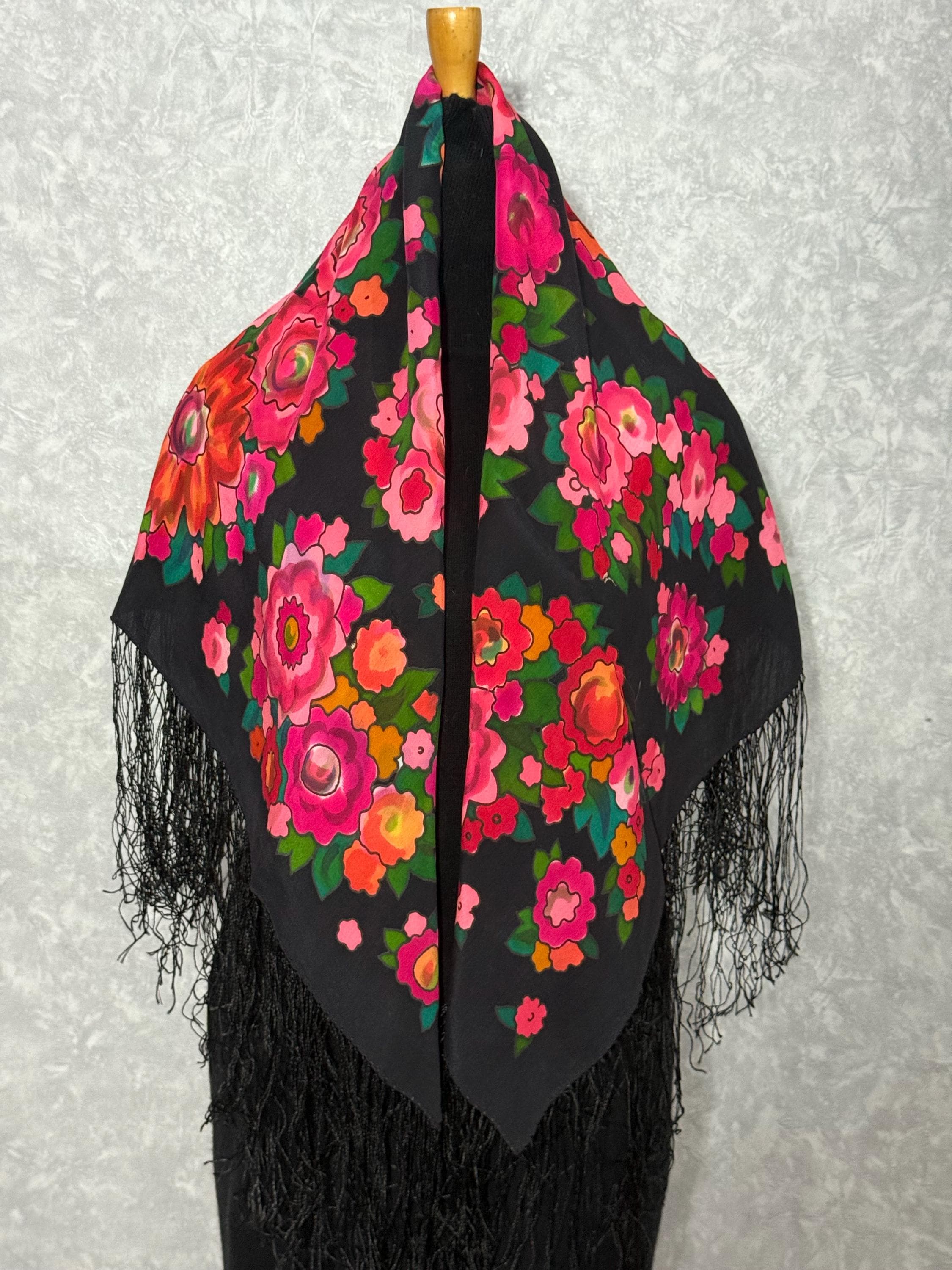 Spanish silk shawl - Etsy 日本