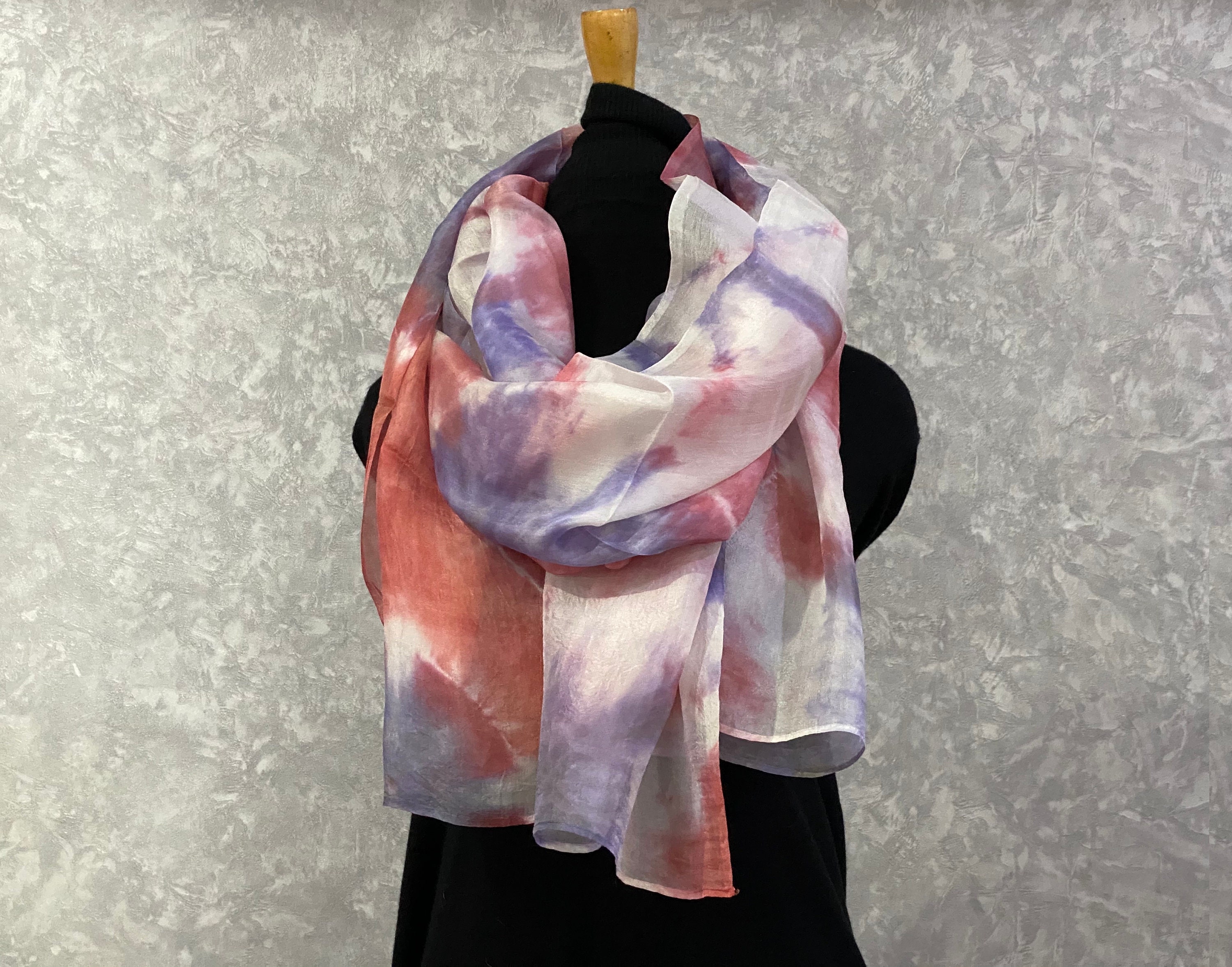 Sciarpa Avvolgente 70% Cashmere 30% Seta, Stampa Trasporto, Nera – 200x90 Cm, Fatta A Mano