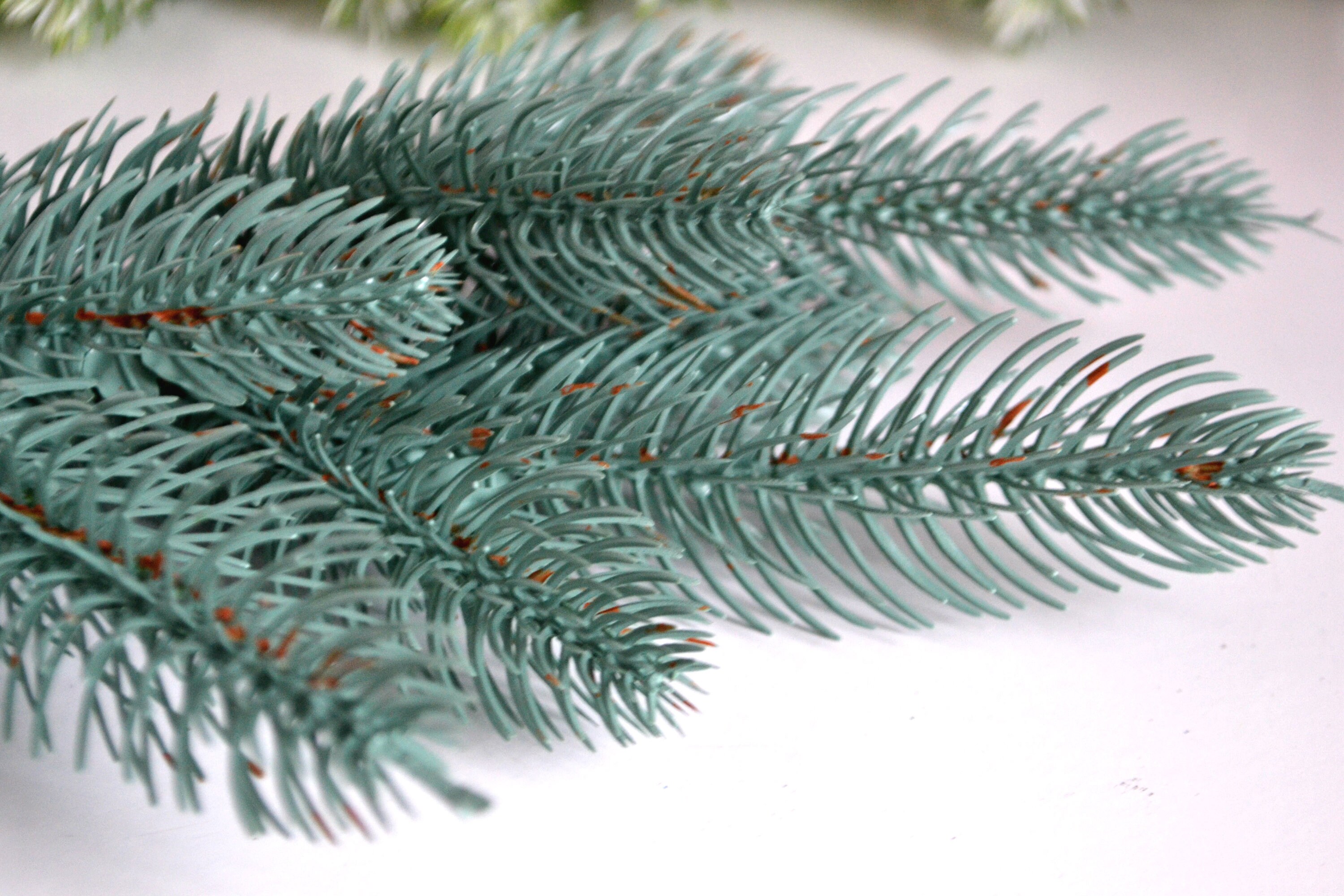 5 branches Christmas Pine stems Artificial plants Wrapping Etsy