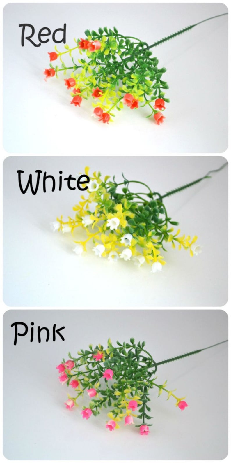 Greenery Flowers Flower Fillers Faux Flowers Small Flowers Etsy