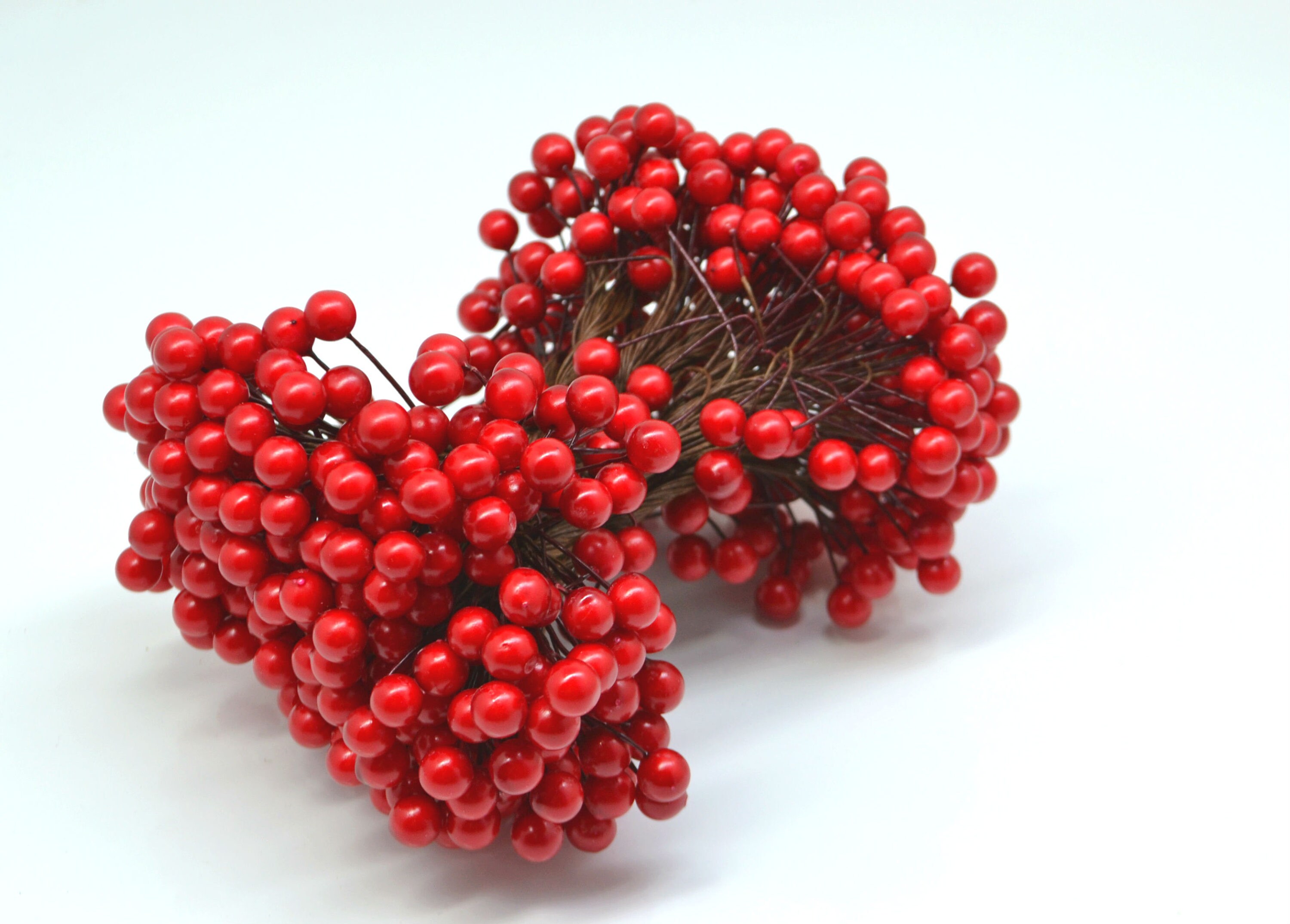 Red Artificial Berries Berry Bunch Fake Berry Craft Supply Etsy