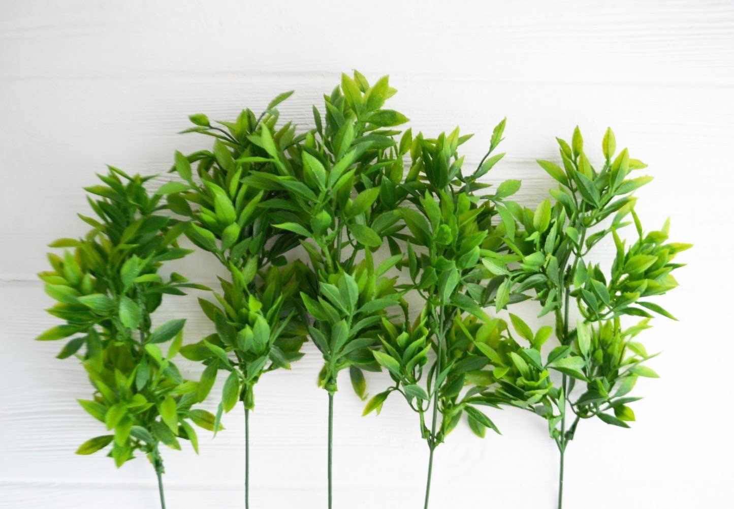 5 Floral Greenery Filler Greenery Stems Flower Filler Etsy