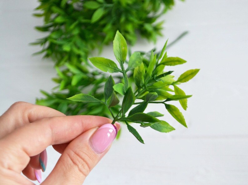 5 Floral Greenery Filler Greenery Stems Flower Filler Etsy