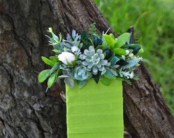 Pocket boutonniere Woodland wedding accessories Greenery boutonniere Groom Groomsmen Butonhole
