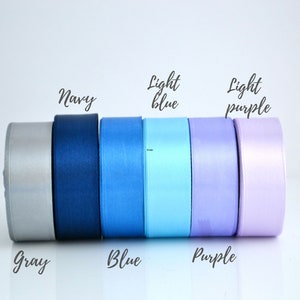 25 yard Satin ribbon roll Floral decoration Polyester ribbon