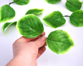 Silk Artificial Leaves, Floral Wreath Millinery Filler