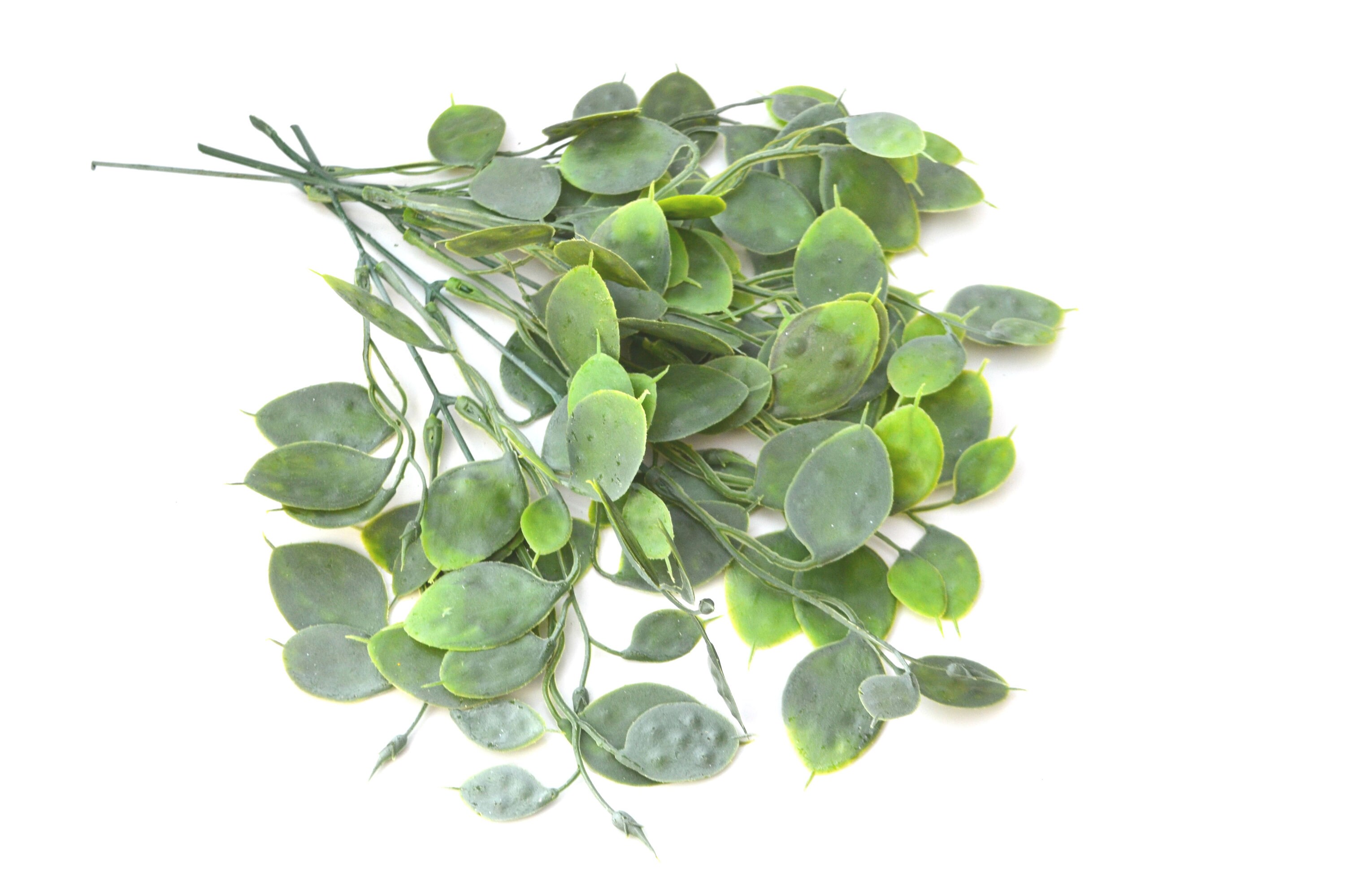 5 Artificial greenery Leaves stems Faux greenery stems Fake Etsy