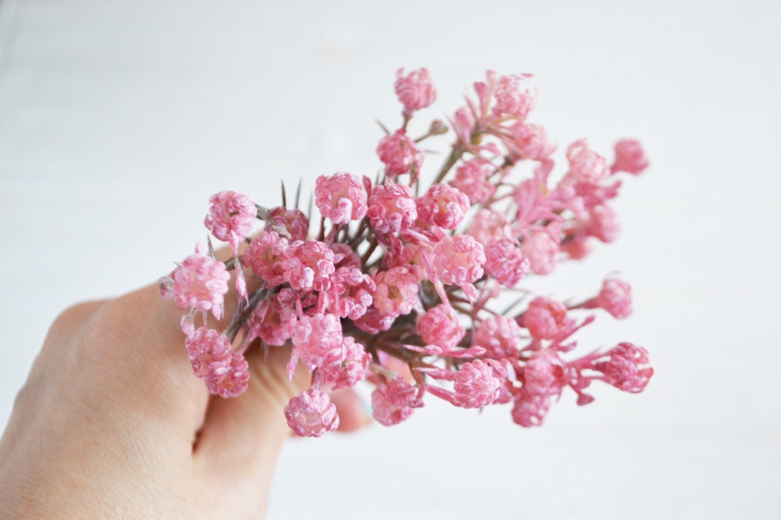 Artificial Baby's Breath Pink Baby Breath Floral Filler Etsy