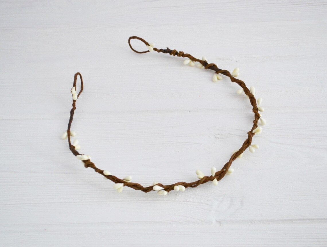 Flower Crown Base Floral Crown Kit Flower Girl Crown Blank Etsy