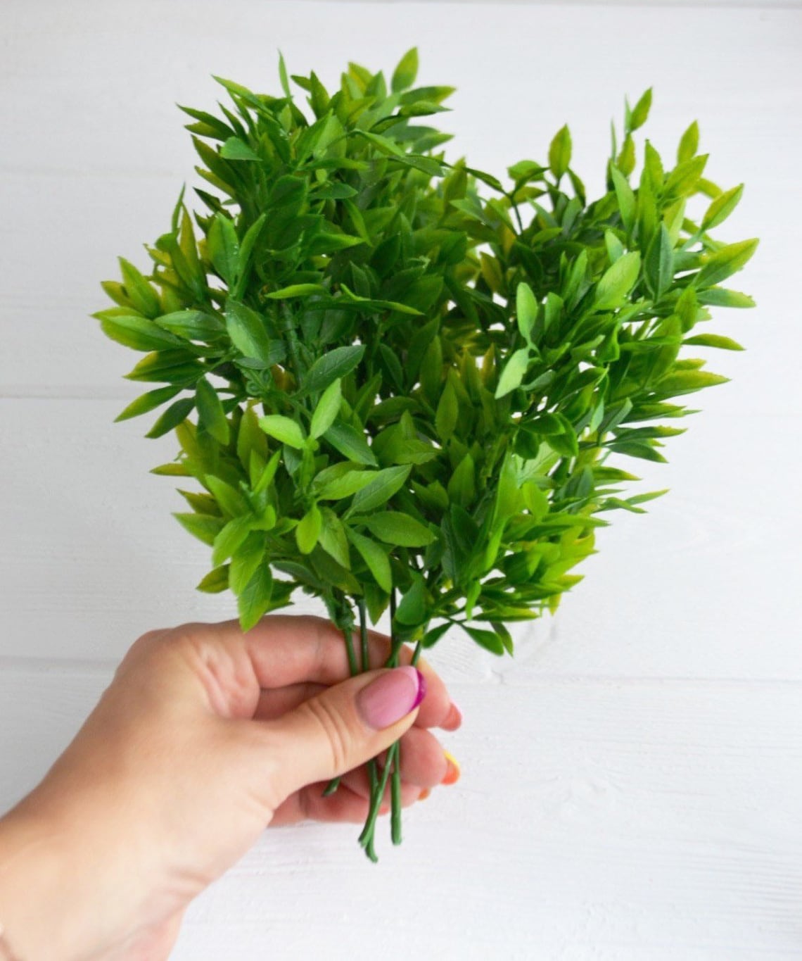 5 Floral Greenery Filler Greenery Stems Flower Filler Etsy