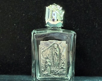 Our Lady of Lourdes Glass: Bottles for Holy Water and Holy Oil.