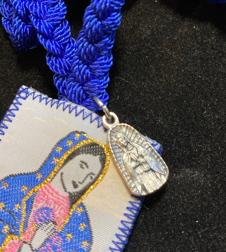 Scapular/Blue Felt Scapular/Religious Scapular/ Our Lady of Etsy