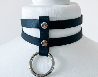 アクセサリーその他 Nodress Black Rhinestone Rivet Leather Chocker s-l400.jpg