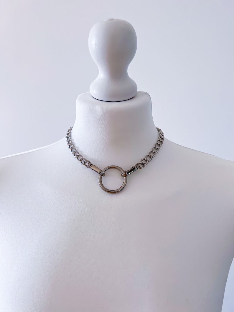 Chain choker with carabiners and o ring image 2