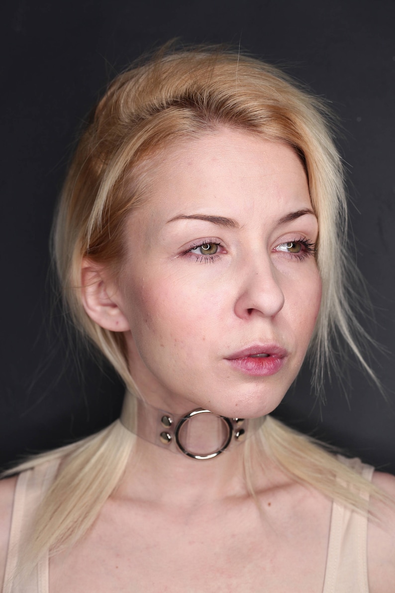 Transparent Vinyl Choker PVC O Ring Choker Clear Choker Etsy
