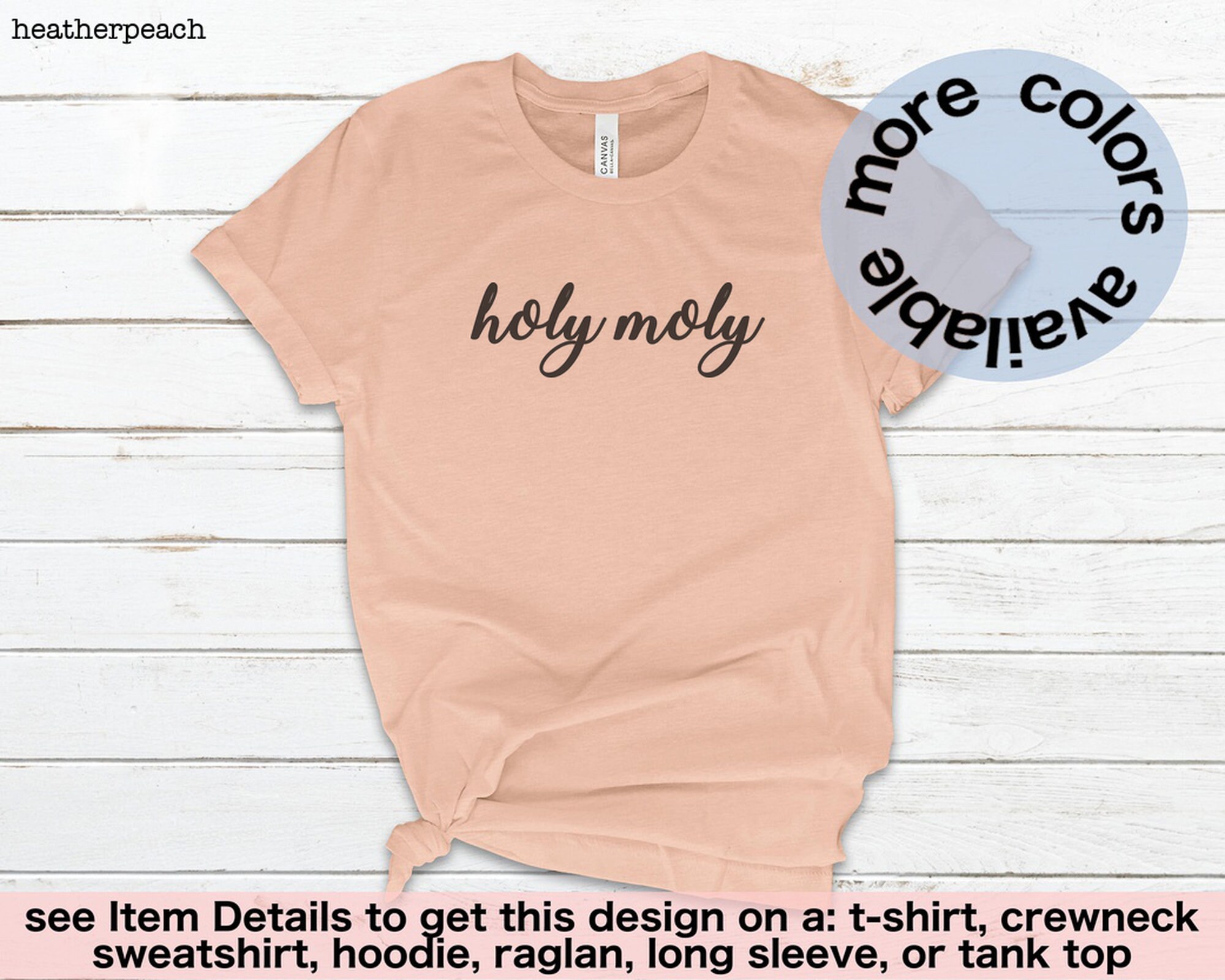 Holy moly Tee Shirt Dark Print Holy moly Good bones Shirt Etsy