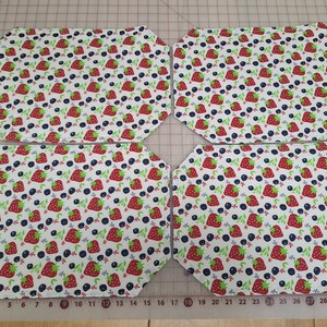 Strawberries & Blueberries Place Mats PM200-PM201