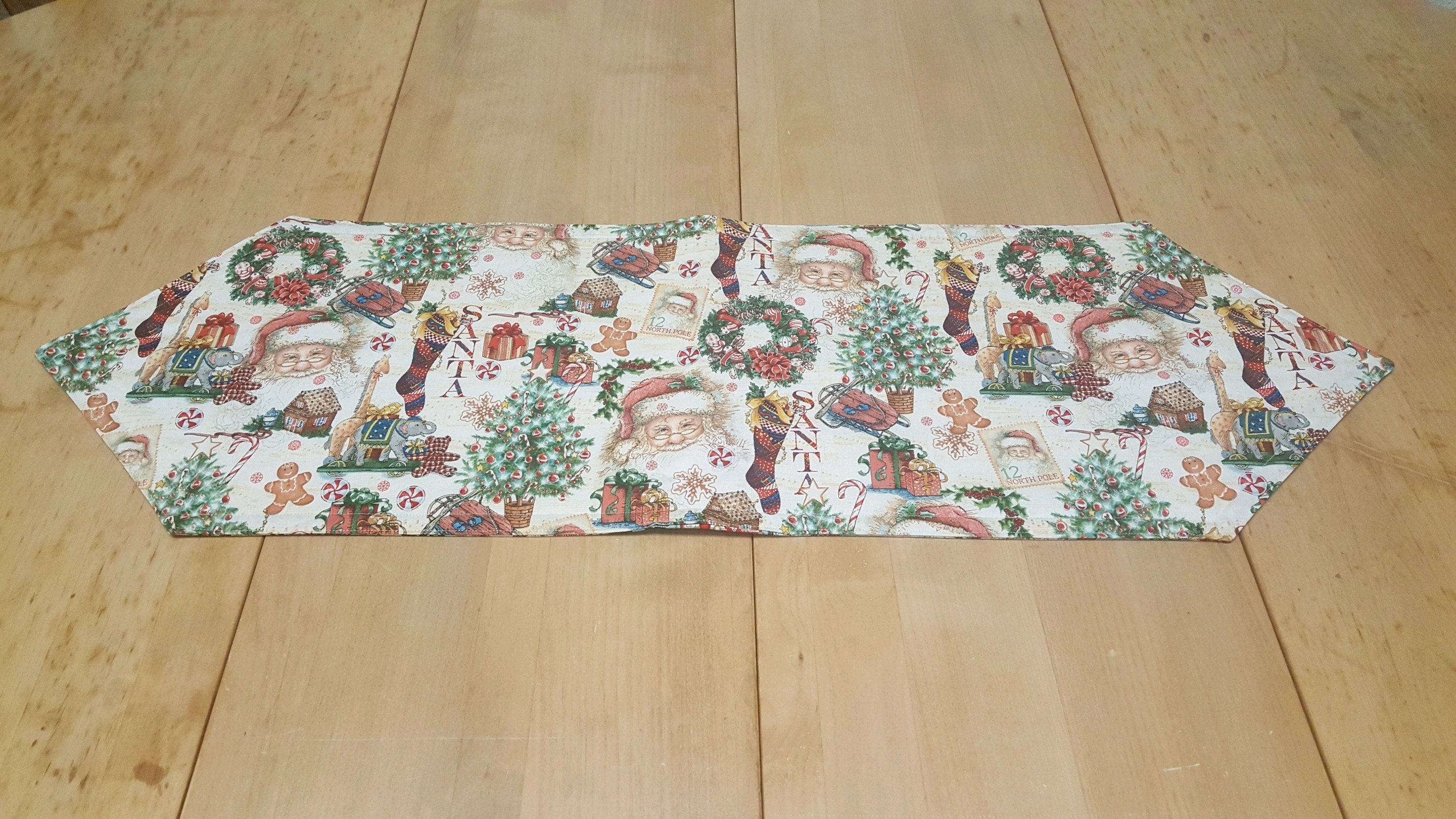 Santa Placemats and Table Runner PM82/TR35 Etsy
