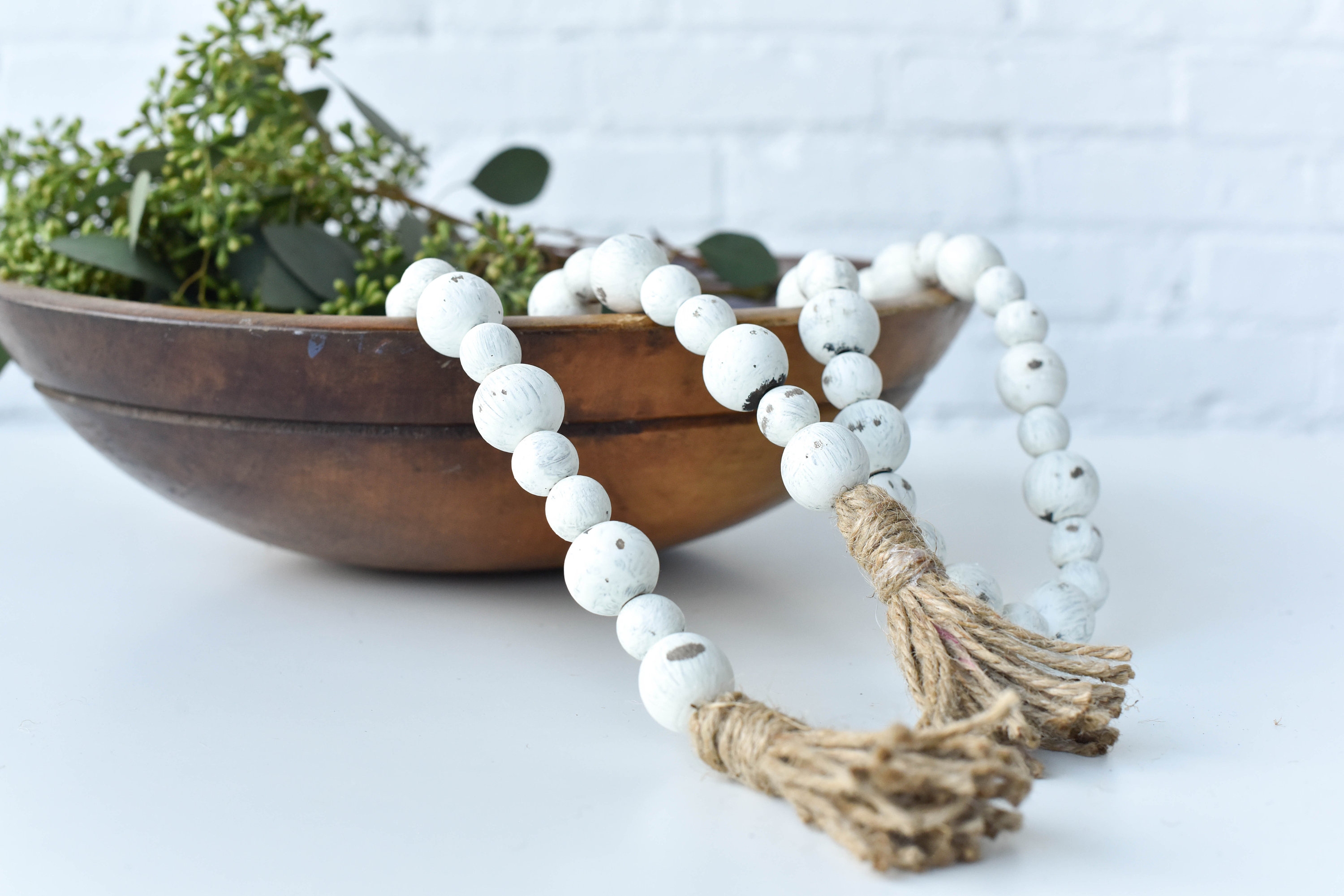 Farmhouse Beads Farmhouse Decor Home Decor Beads Wood Etsy