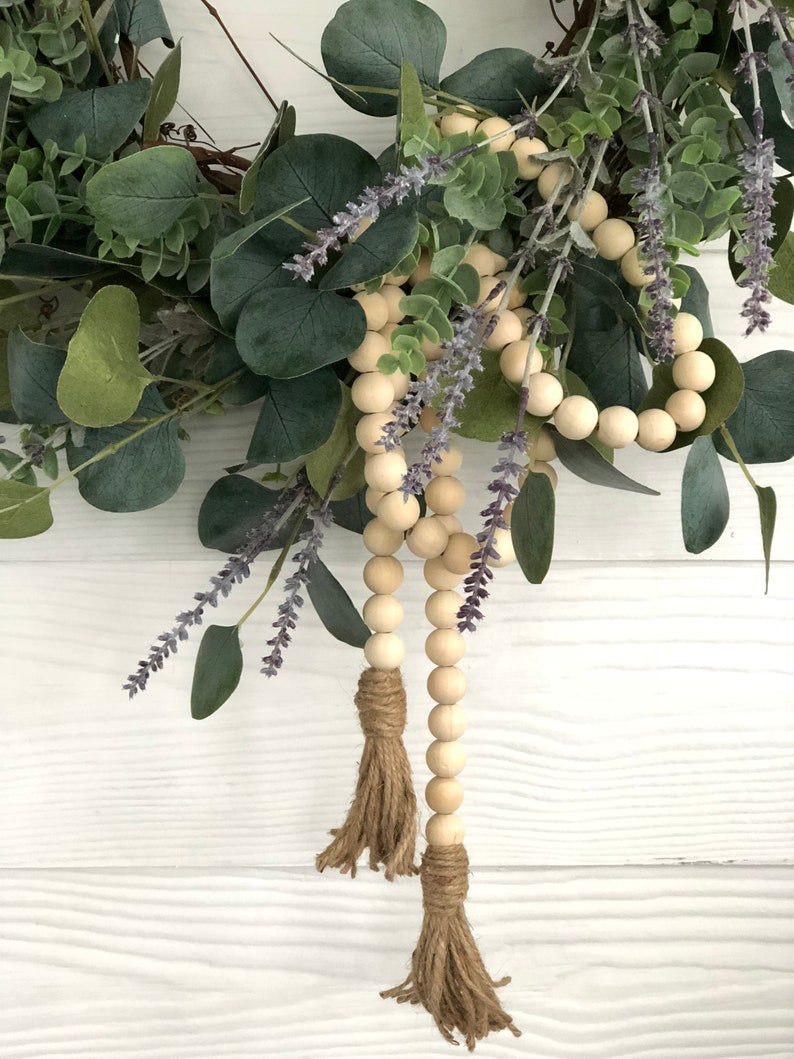 Lavender and Eucalyptus Wreath, Front Door Decor, Spring Wreath, Spring Porch Decor, Wreaths For Spring image 5