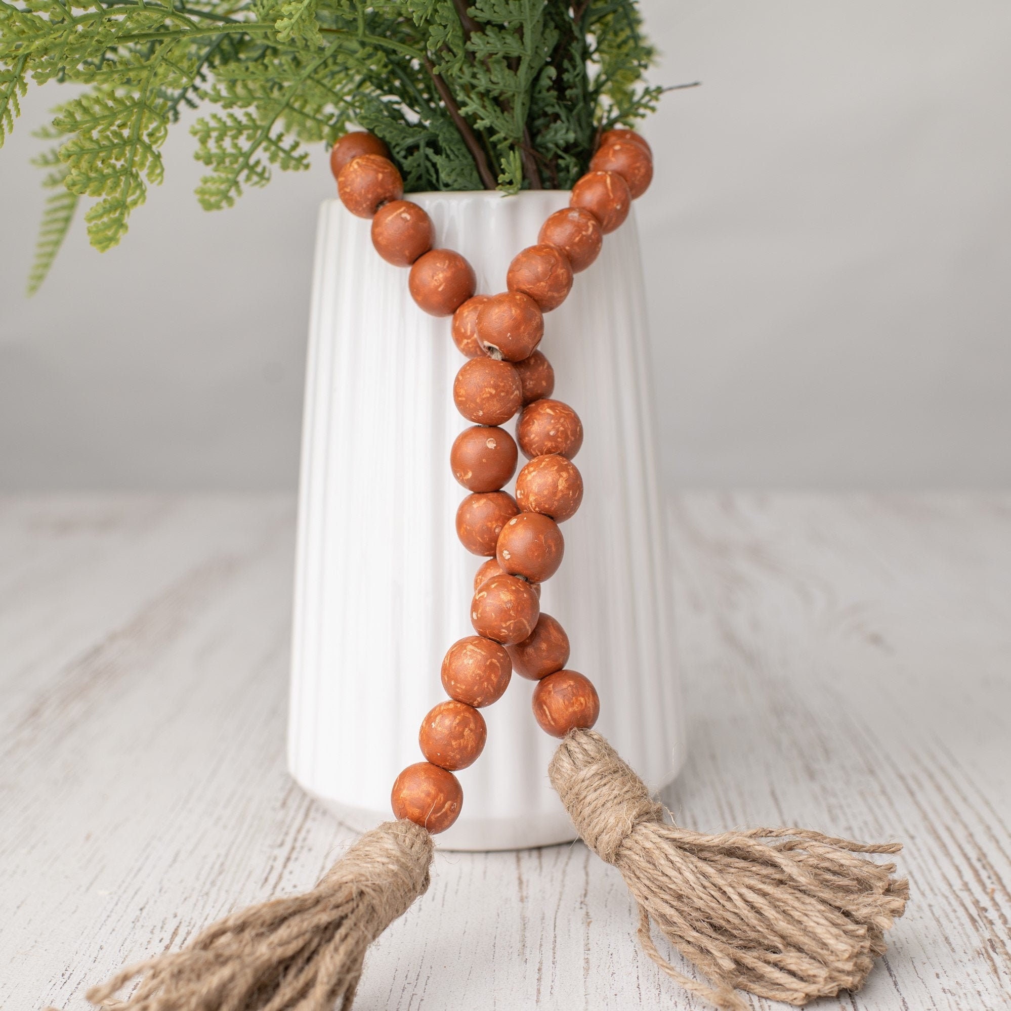 Wooden Beads For Crafts 7 Sizes Natural Wood Beads For - Temu