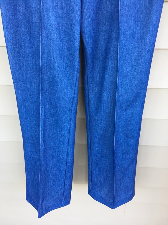 Deadstock Vintage 70s Polyester Pants/ Slacks/ De… - image 6