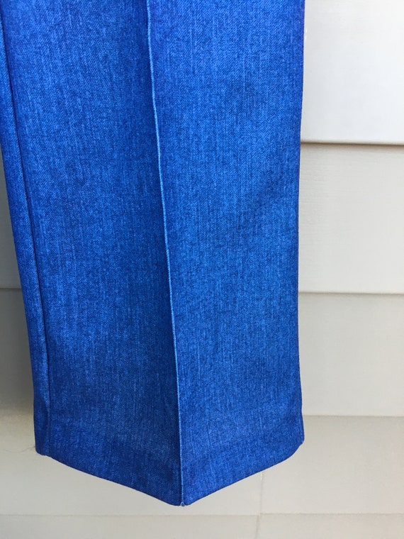 Deadstock Vintage 70s Polyester Pants/ Slacks/ De… - image 8