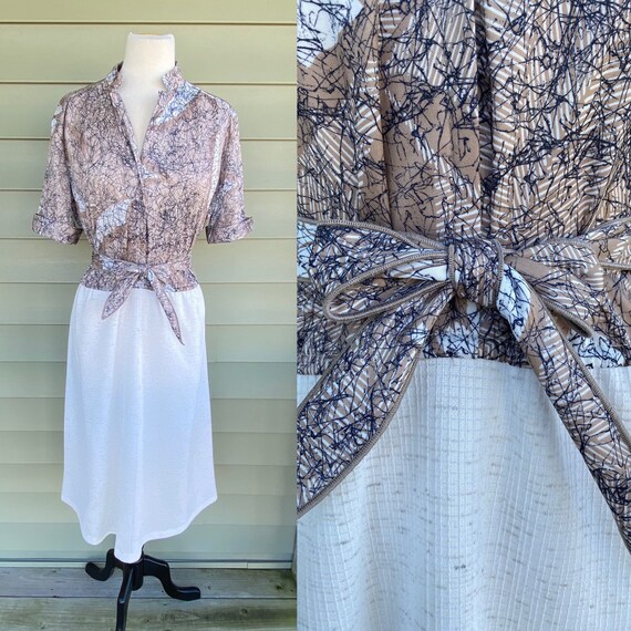 Vintage 70s Dress/ 1970s Dress/ Kitty Forman/ That