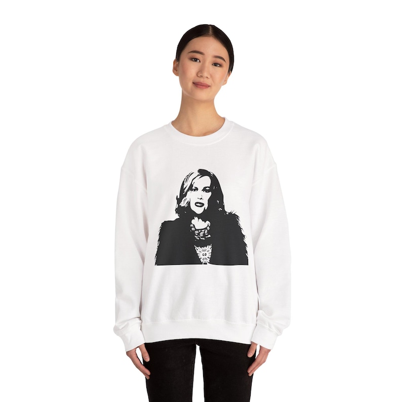 Moira Rose | Soft Unisex Crewneck Sweatshirt | 2X & 3X White