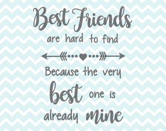 Download Best friends svg | Etsy