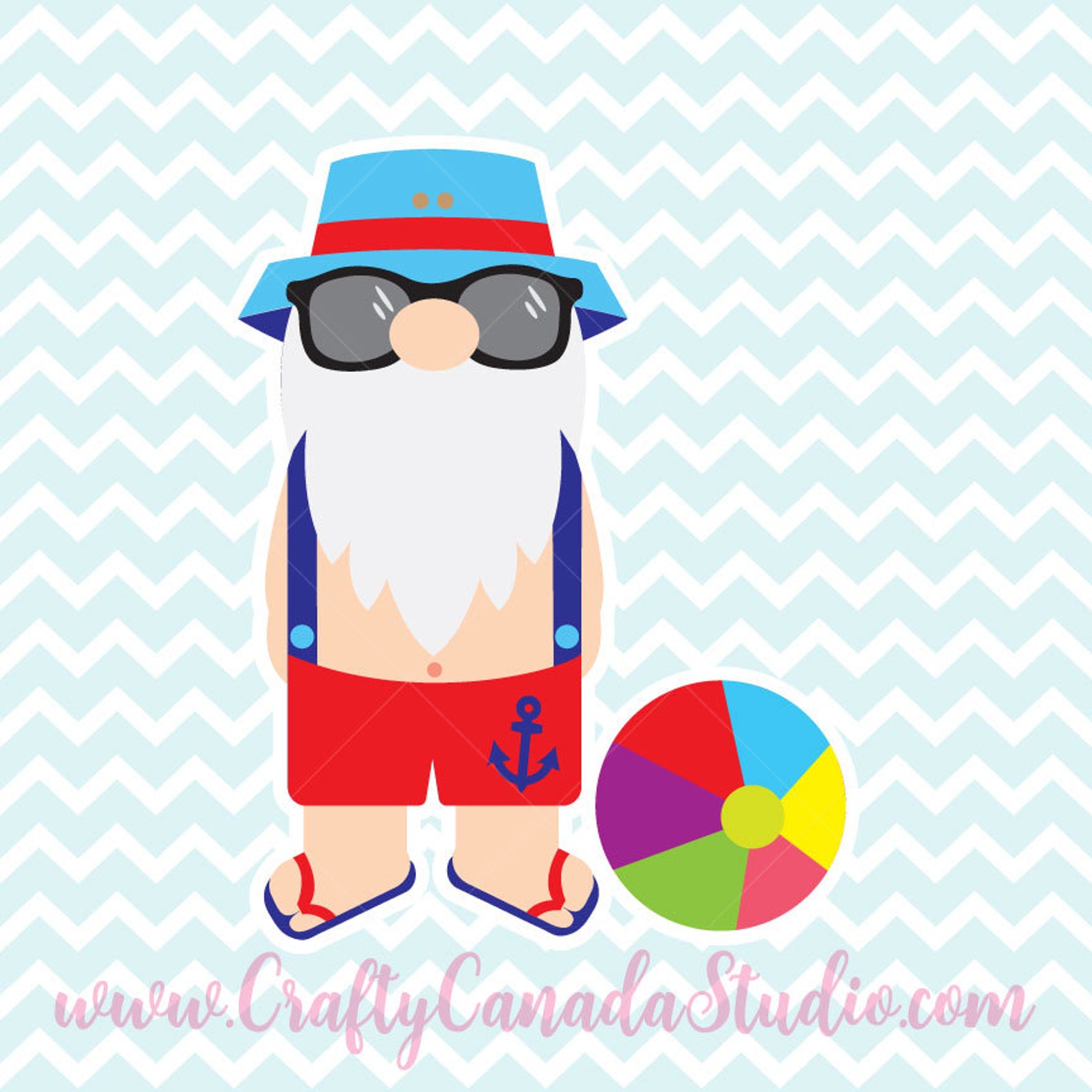 Download Summer Gnome SVG Beach Gnome SVG Nordic Gnome SVG Cricut ...