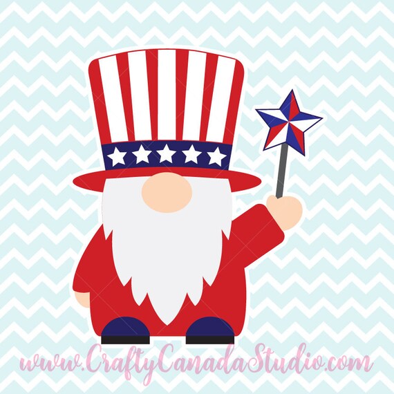 Download 4th Of July Gnome Patriotic Gnome July 4th Svg July 4th Etsy