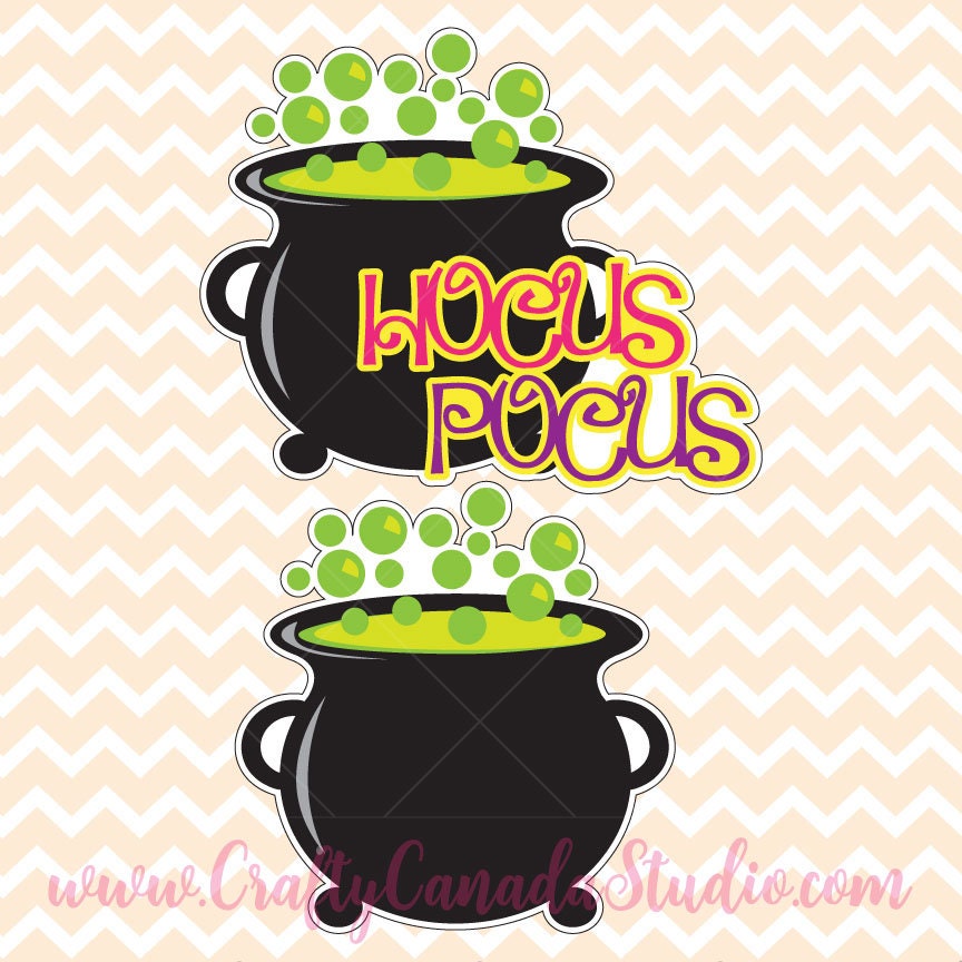 Cauldron SVG Hocus Pocus SVG Halloween SVG Halloween Print - Etsy
