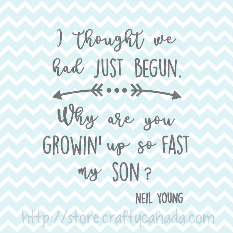 Growing up Quote SVG & PNG Clipart Printable SVG Files Etsy