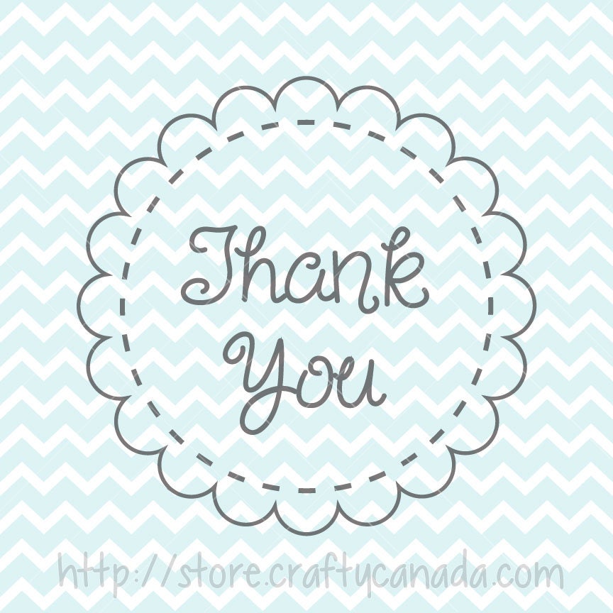 Buy Thank You SVG & PNG Thank You Gift Tag Thank You Print and Online in  India - Etsy