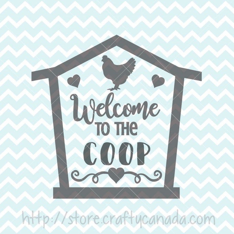 to the Coop SVG and PNG Chicken Coop Clipart Chicken Etsy