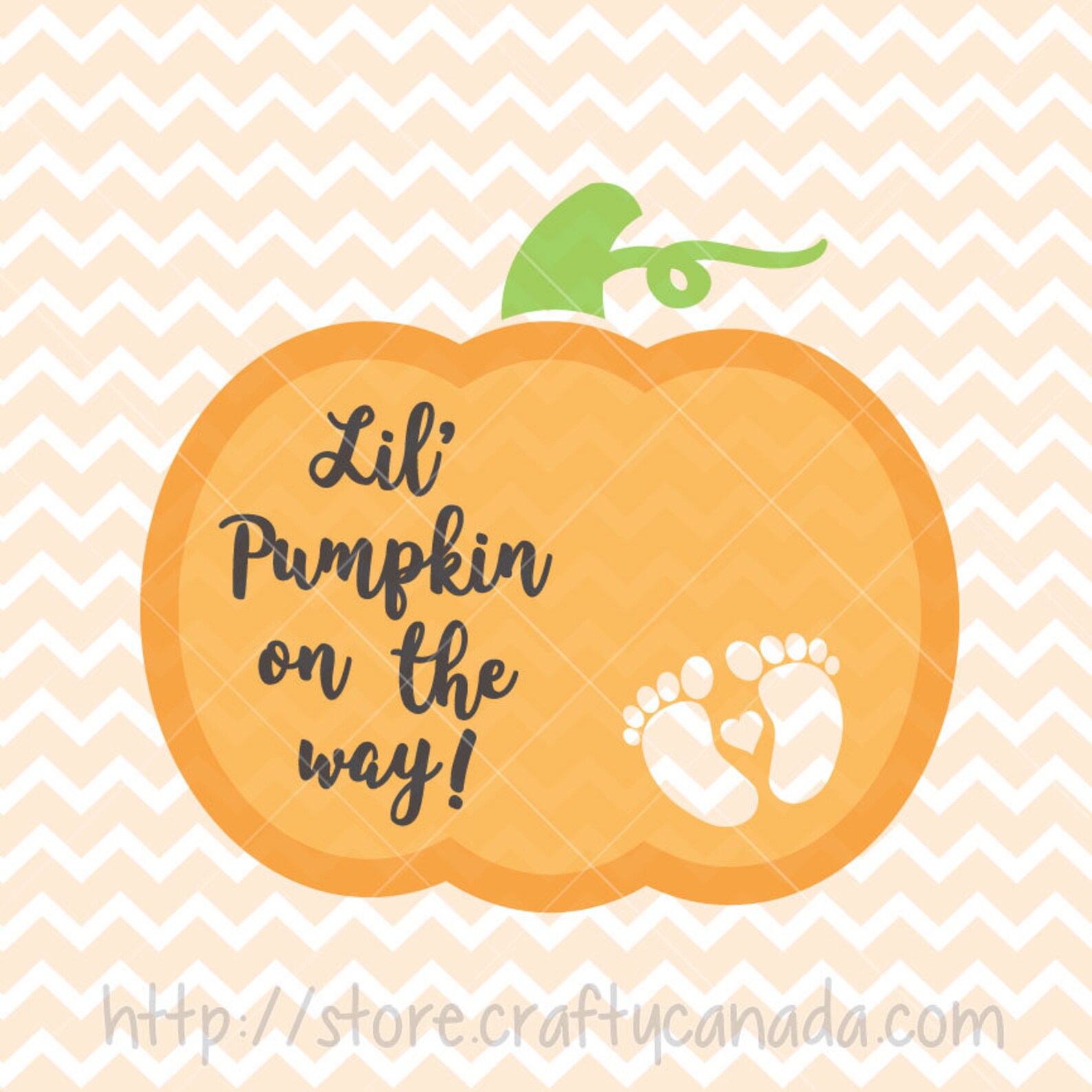 Lil&rsquo; Pumpkin on the Way SVG and PNG Pregnancy Clipart - Etsy