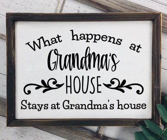 Download What Happens At Grandma S Svg Grandma Quote Printable Etsy
